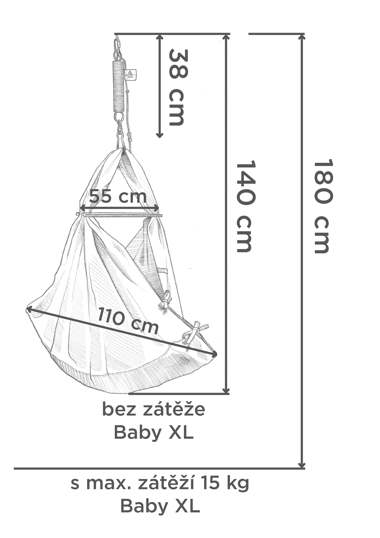 Rozměry BABY XL